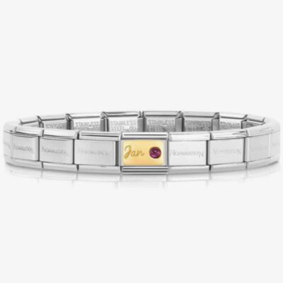 Nomination CLASSIC Composable January Garnet Bracelet 030519/01