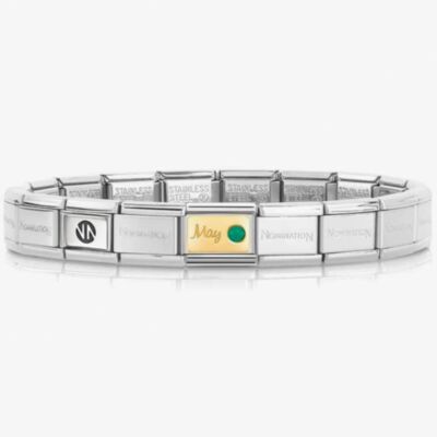 Nomination CLASSIC Composable May Emerald Bracelet 030519/05