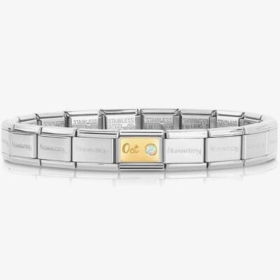 Nomination CLASSIC Composable October Opal Bracelet 030519/10