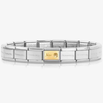 Nomination CLASSIC Composable November Citrine Bracelet 030519/11