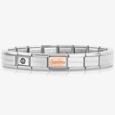 Nomination CLASSIC Rose Gold Plates Grandma Bracelet  430101/36
