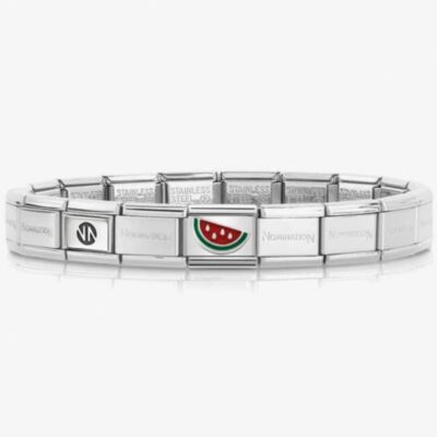 Nomination CLASSIC Silvershine Symbols Watermelon Bracelet 330202/42