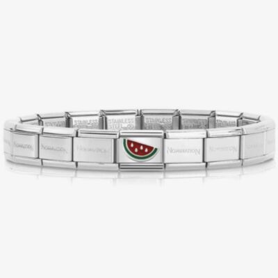 Nomination CLASSIC Silvershine Symbols Watermelon Bracelet 330202/42
