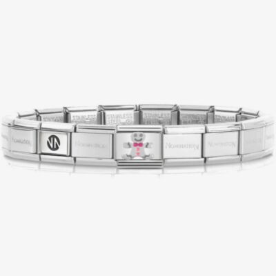 Nomination CLASSIC Christmas Gingerbread Charm Bracelet 330204/09 & 530300 SI