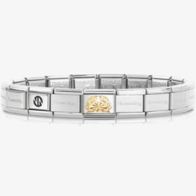 Nomination CLASSIC Silver Cancer Charm Bracelet 530300 SI & 030167/04