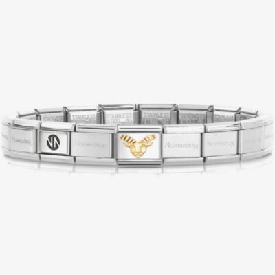 Nomination CLASSIC Silver Capricorn Charm Bracelet 530300 SI & 030167/10