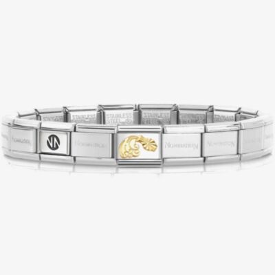 Nomination CLASSIC Silver Aquarius Charm Bracelet 530300 SI & 030167/11