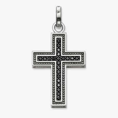 THOMAS SABO Silver Cubic Zirconia Cross Pendant PE530-051-11