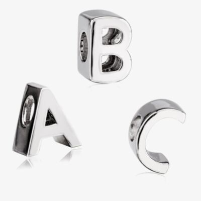 Rosa Lea Sterling Silver Alphabet Charm AM-2THB0071