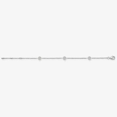 THOMAS SABO Silver Multi Cubic Zirconia Disc Bracelet SCA150008