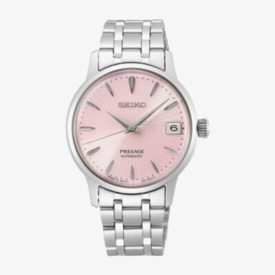 Seiko Presage Cocktail Time Cosmopolitan Pink Watch SRP839J1