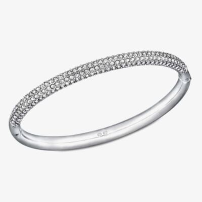 Swarovski Stone Mini Clear Crystal Bangle 5032846