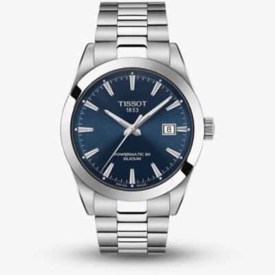 Tissot Gentlemens Powermatic 80 Silicium Watch T127.407.11.041.00
