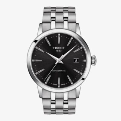 Tissot Mens T-Classic Dream Swissmatic Automatic Bracelet Watch T129.407.11.051.00