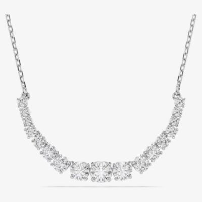 Swarovski Matrix White Crystal Mix Necklace 5705396