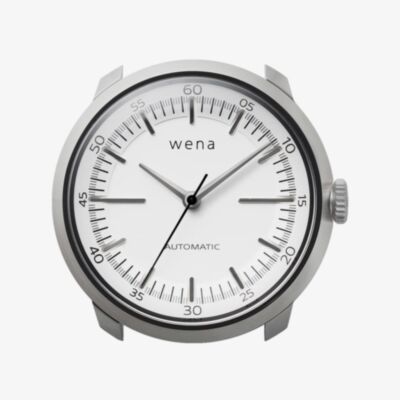 Wena Wrist Automatic Three Hands White Watch Head WNWHTM01BW.AE