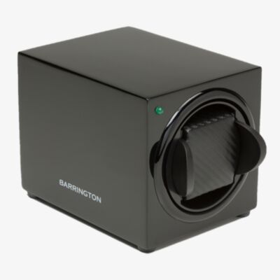 Barrington Mens Black Watch Winder WW-BLACK