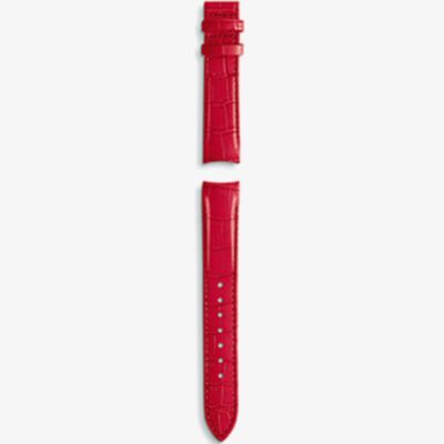 THOMAS SABO Red Leather Watch Strap ZWA0110-224-10-17MM