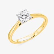 18ct Yellow Gold 0.70ct Brilliant Cut Diamond Solitaire Ring ENG23629MT
