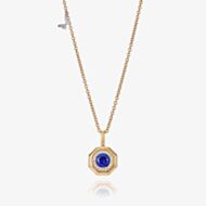 Tivon 18ct Yellow Gold Sapphire & Diamond Eden Pendant PTT-1047-BS