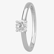 Signature Collection Platinum GIA Certificated Four Claw Diamond Solitaire Ring RI-2016(0.50CT PLUS)
