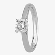 Signature Collection Platinum GIA Certificated Four Claw Diamond Solitaire Ring RI-2016(0.60CT PLUS)