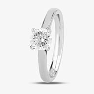 1888 Collection Platinum Brilliant Cut 0.90ct Diamond Solitaire Ring RI-2016