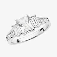 Silver Sparkle Sterling Silver Cubic Zirconia Dress Ring G7484/S