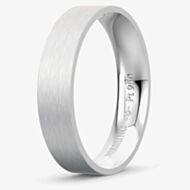 Niessing Platinum Satin Finish 5mm Wedding Band Ring N271550