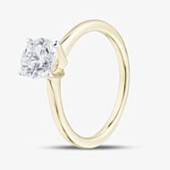Pure Brilliance 9ct Yellow Gold 1.00ct Brilliant Cut Lab Grown Diamond Solitaire Ring LGR21614-100