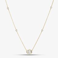 Pure Brilliance 9c Yellow Gold 1.25ct Lab Grown Oval Diamond Pendant LGN48592-125SF (YG)