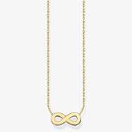THOMAS SABO Gold Plated Infinity Necklace KE2221-413-39-L45V