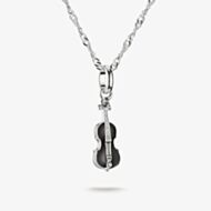 THOMAS SABO Wednesday Silver Cello Necklace KE2346-691-11-L45V