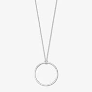 THOMAS SABO Silver Open Circle Necklet X0252-001-21