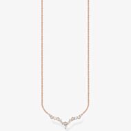 THOMAS SABO Rose Gold Plated Necklace KE2172-416-14-L45V
