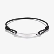 THOMAS SABO Together Black Textile Engravable ID Bracelet A2238-001-11