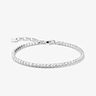 THOMAS SABO Sterling Silver Cubic Zirconia Tennis Bracelet A2209-051-11