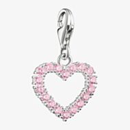 THOMAS SABO Charm Club Tokyo Crush Pink Heart Charm 2241-051-9