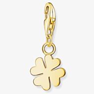 THOMAS SABO Gold Plated Four Leaf Clover Charm 1991-413-39