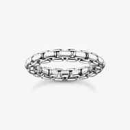 THOMAS SABO Silver Box Chain Ring TR2502-637-21