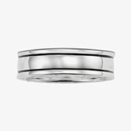 THOMAS SABO Sterling Silver Plain Band Ring TR1936-001-12