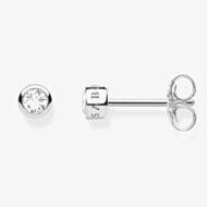 THOMAS SABO Silver Cubic Zirconia Stud Earrings H1963-051-14
