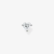 THOMAS SABO Ladies Single Stud Heart Earring H2234-051-14