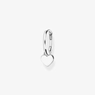 THOMAS SABO Ladies Single Hoop Heart Pendant Earring CR696-001-21