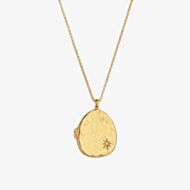 Hot Diamonds X Jac Jossa Golden Edit Lunar Locket Necklace DP907