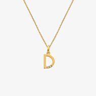 Hot Diamonds X Jac Jossa Golden Edit D Pendant Necklace DP942