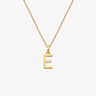 Hot Diamonds X Jac Jossa Golden Edit E Pendant Necklace DP943