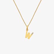 Hot Diamonds HD X Golden Edit Golden Edit W Pendant Necklace DP961