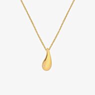 Hot Diamonds X Jac Jossa Golden Edit Tide Diamond Pendant Necklace DP998