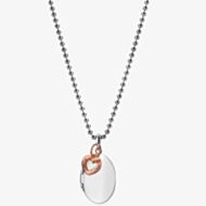 Hot Diamonds Two-Colour Heart Locket Necklace DP881